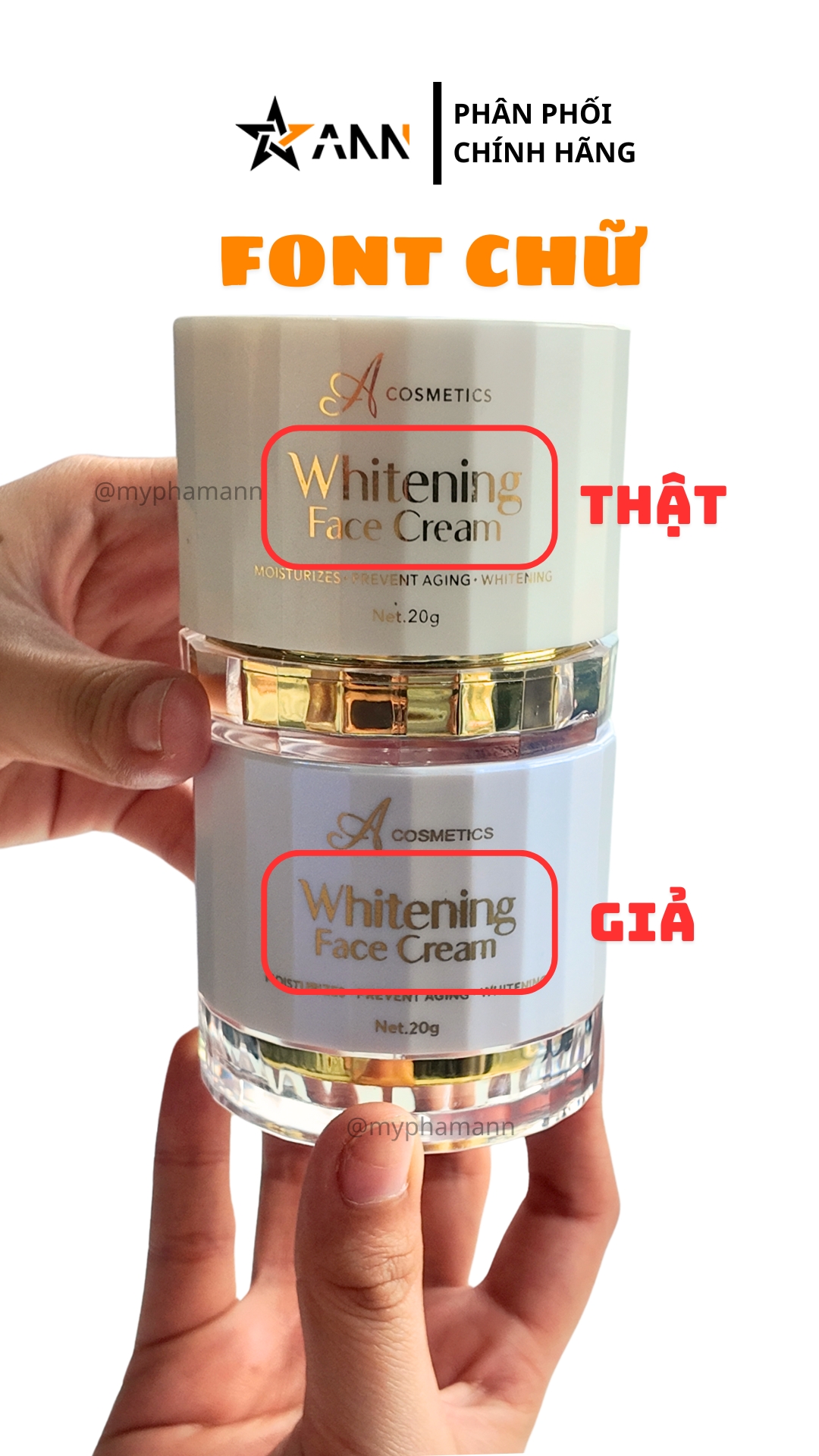 Phân Biệt Face Pháp Thật Giả