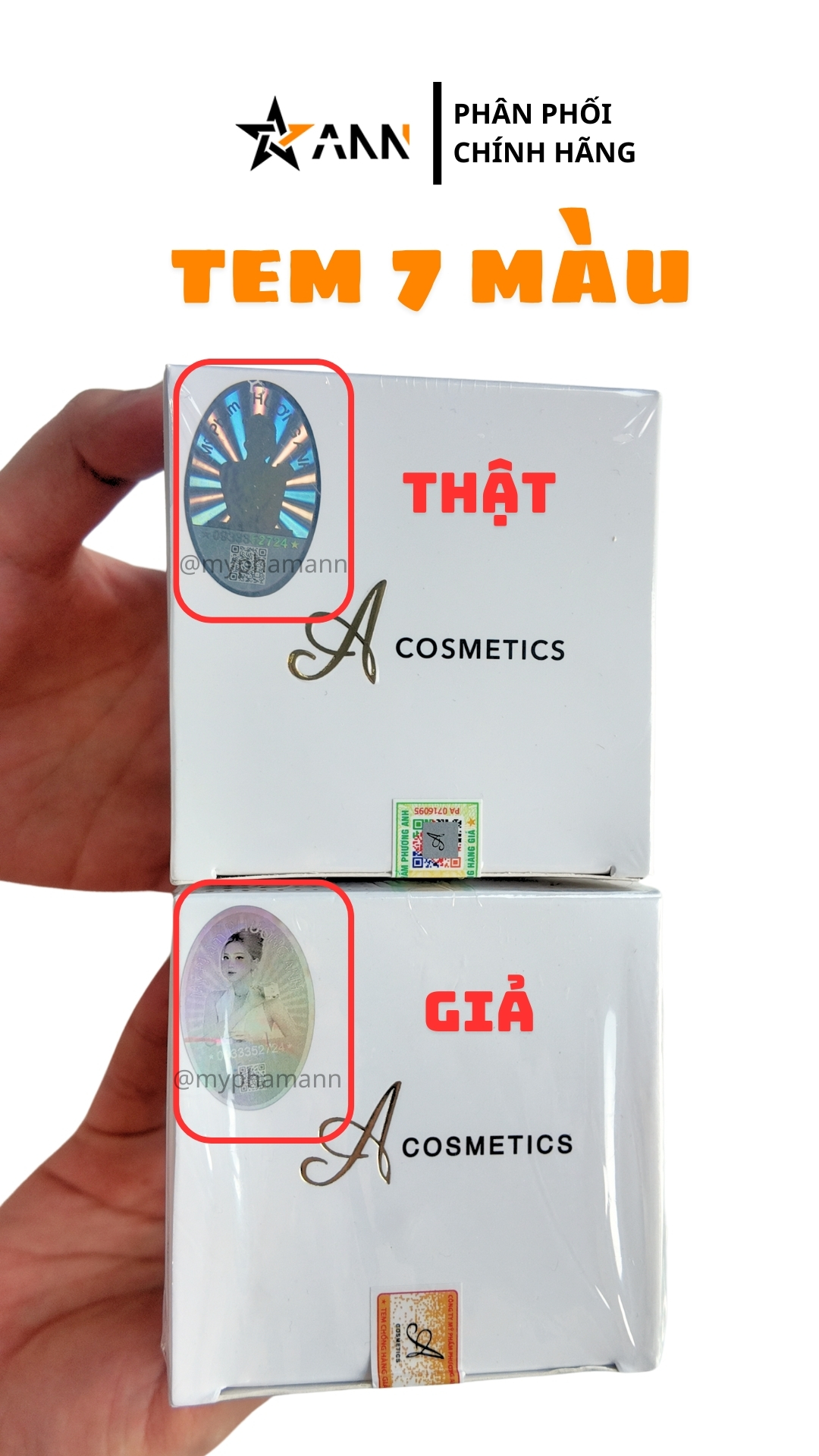 Phân Biệt Face Pháp Thật Giả