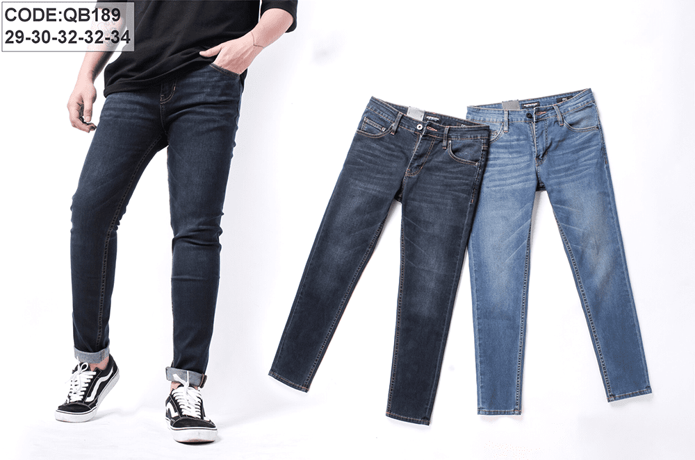 Sỉ quần jean nam dài hàng vnxk Quần jean nam hàng VNXK