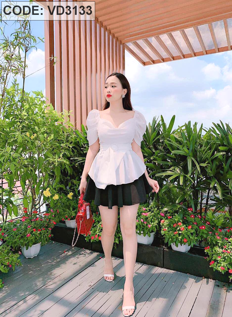 Đầm lụa trễ vai, bèo dọc thân ôm body cực kỳ quyến rũ - Queen99 Fashion