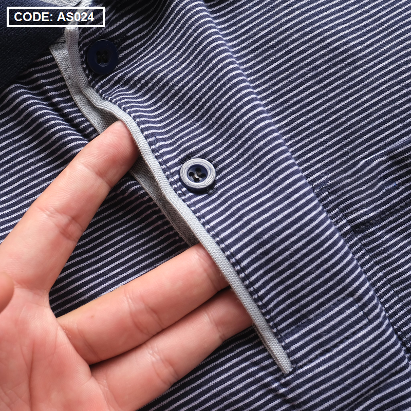 8869-z3513104051676-bd39f35829137f31ecc4d7f2e40b5742-5.png Áo Thun Polo Sọc Nam Cổ Bẻ Có Túi - AS024