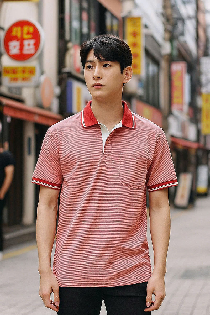 8869_z6957262695635-60e52d03a3afb2c114bc8c83237ba6cc_20250829161551-3.jpg Áo Thun Polo Sọc Nam Cổ Bẻ Có Túi - AS024