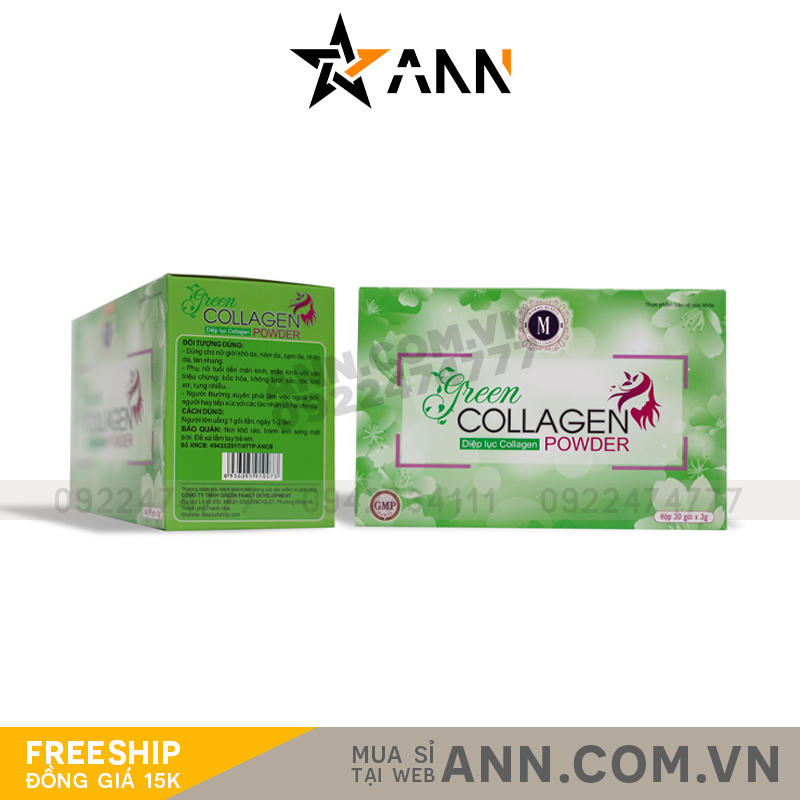 8936095910073-7.png Diệp Lục Collagen Green Powder - 8936095910073