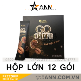 Cafe Giảm Cân Go Coffe Max Health Hộp Lớn 12 Gói - 8936188880122