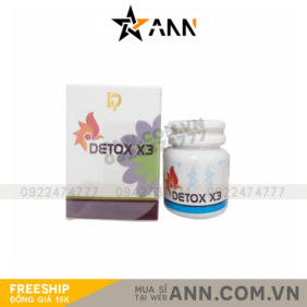 Viên Uống Detox X3 Thanh Lọc Thải Độc - 8938518583031