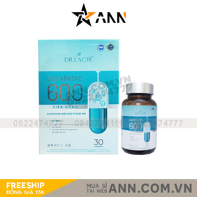 Viên Uống Trắng Da Glutathione 600 Dr Lacir - 8938528007558