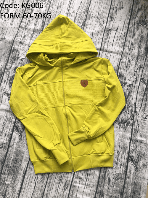 Áo khoác nữ form to phối logo da