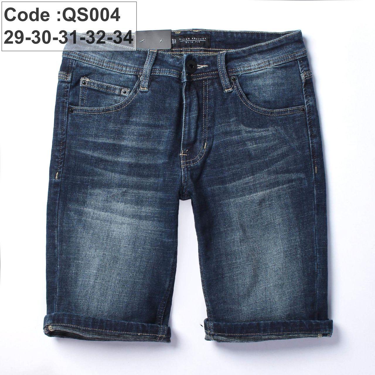 Quần short jeans nam tính năng động Quần short jeans nam tính năng động