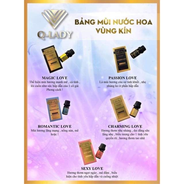 Nước Hoa Vùng Kín QLADY