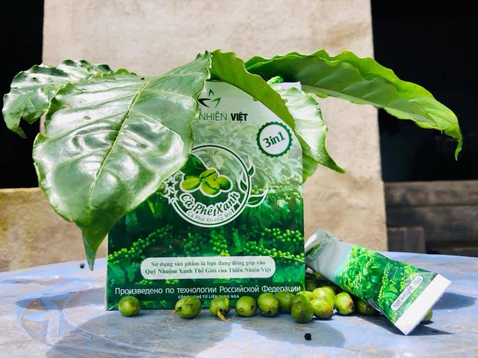 "HÔ BIẾN" 1Kg SAU 10 LY CÀ PHÊ XANH GIẢM MỠ