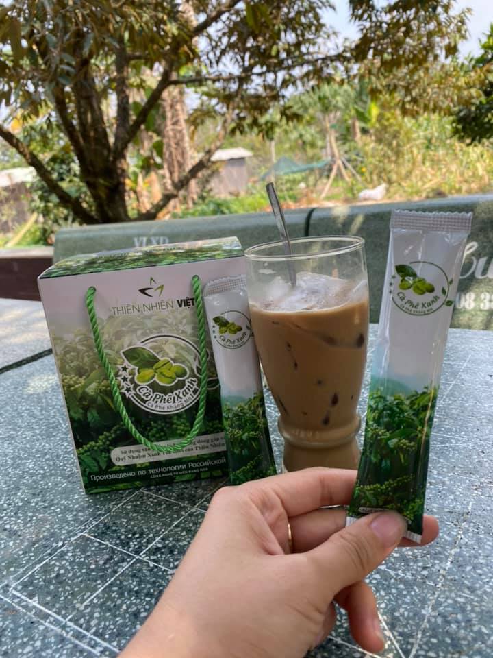 Tiếc gì vài ngàn mỗi ngày mà không lo chăm dáng với Cà Phê Xanh giảm mỡ