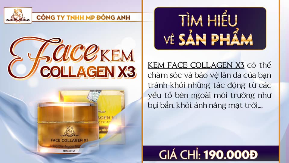 KEM FACE COLLAGEN X3 có gì hot?