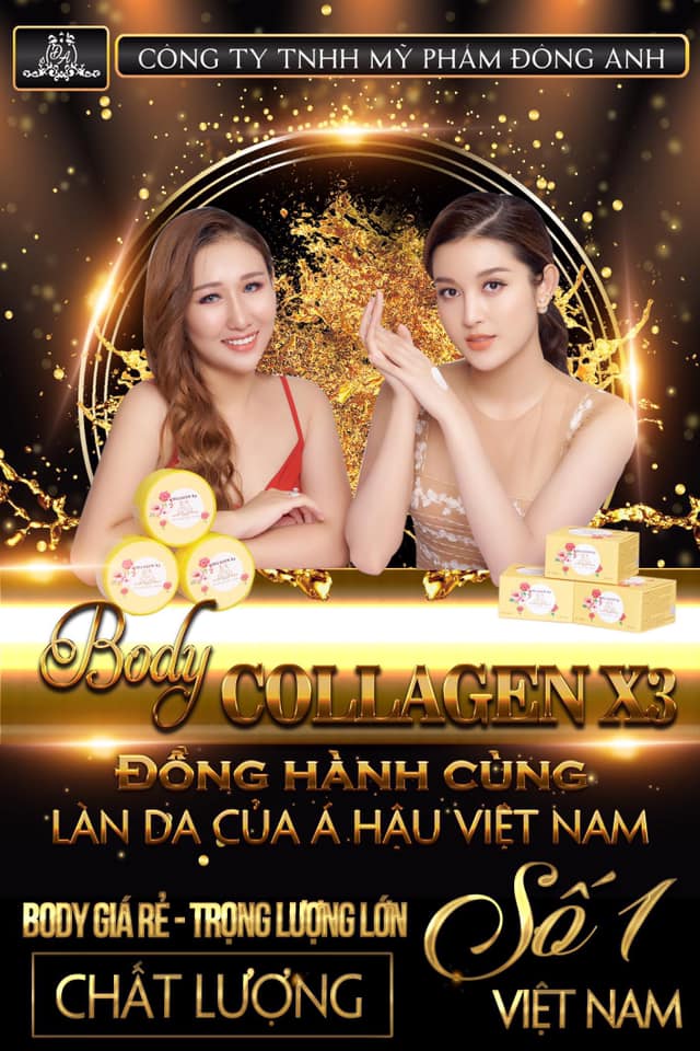 Á Hậu Việt Nam Đồng Hành cùng Đông Anh Collagen X3