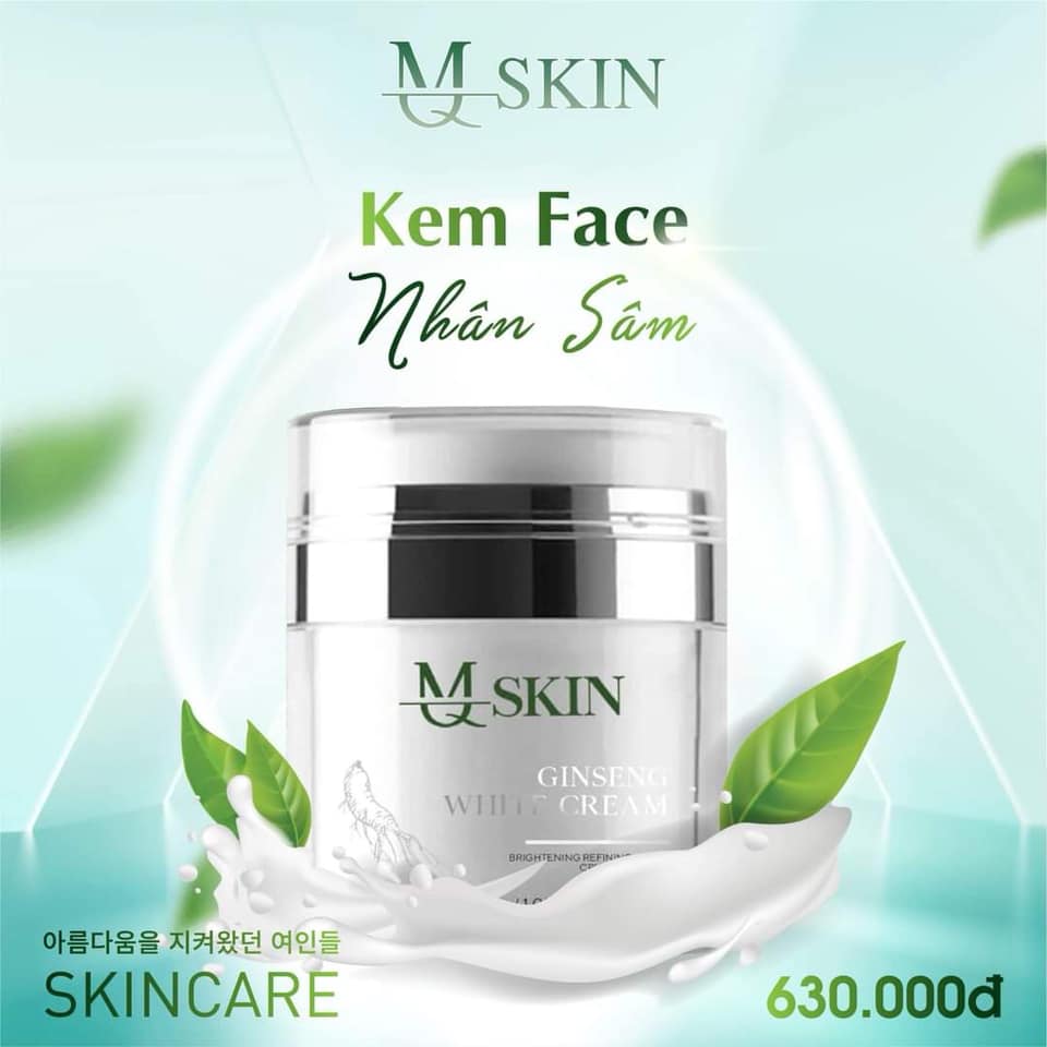 Điểm nổi bật của kem face nhân sâm MQ Skin