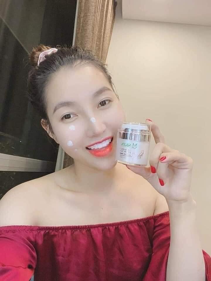 Kem face dưỡng trắng nhân sâm MQ Skin