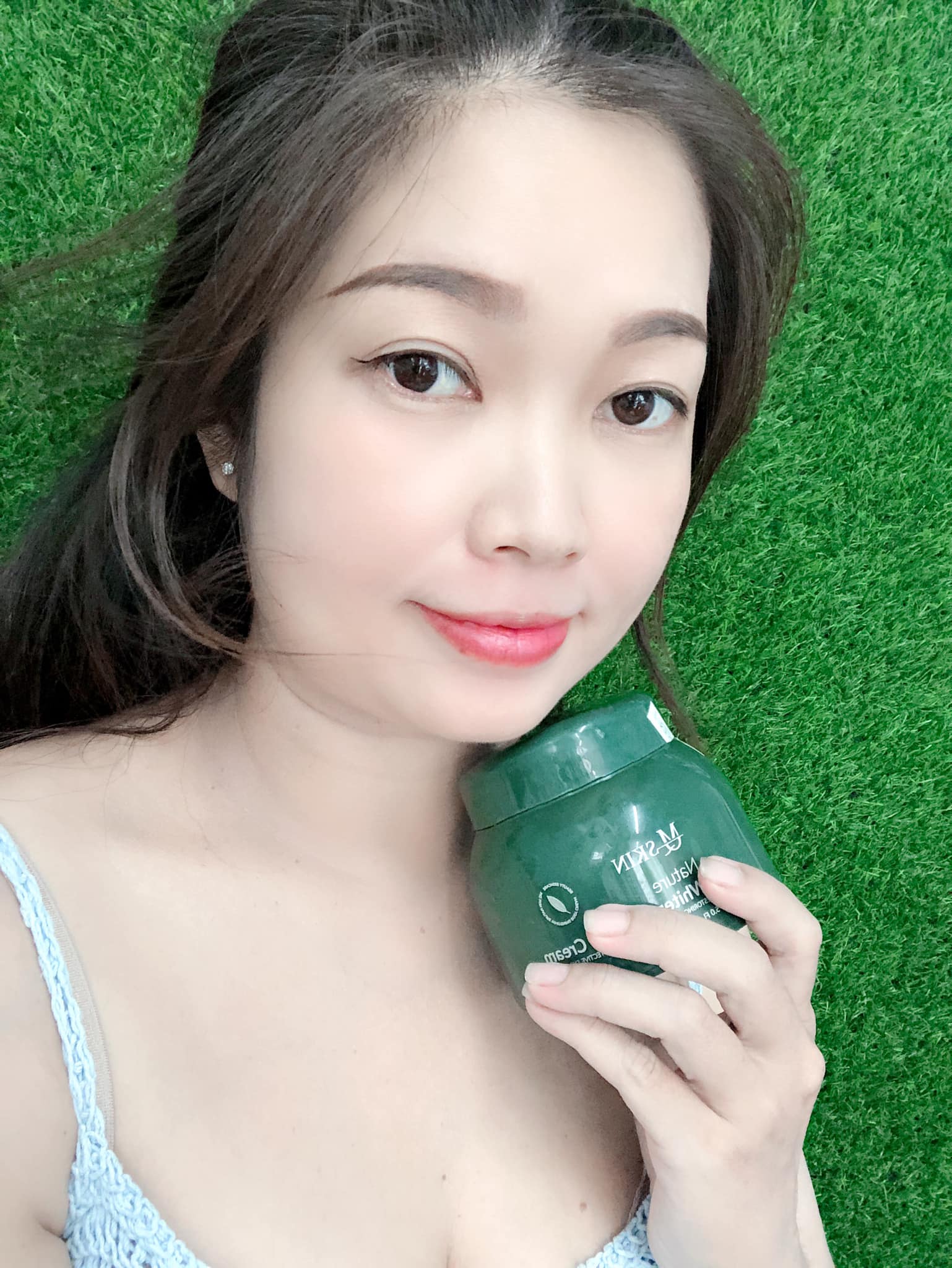 Kem body diệp lục MQskin làm trắng mịn da ngay tức thì