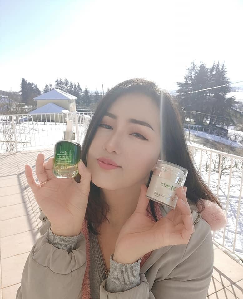 Serum căng bóng da nhân sâm MQ Skin chính hãng