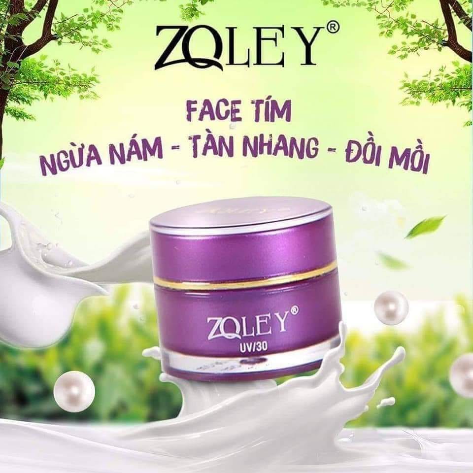 Kem Face Zoley Tím chuyên trị nám, tàn ngang, đồi mồi và giảm nhăn da