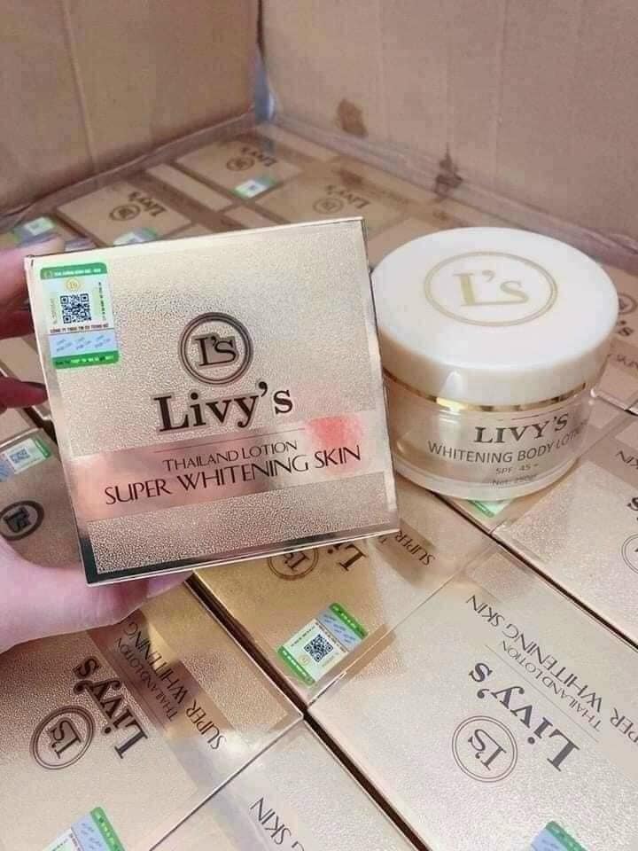 Kem Body Livy’s hộp vàng được nhập khẩu từ Thái Lan