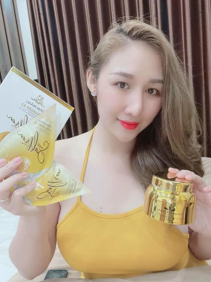 Tắm trắng Collagen X3 Luxury Mix Saffron chính hãng Mỹ Phẩm Đông Anh