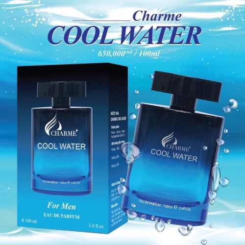 NƯỚC HOA NAM Charme Cool Water - “KOOL-QUÁ-CƠ”