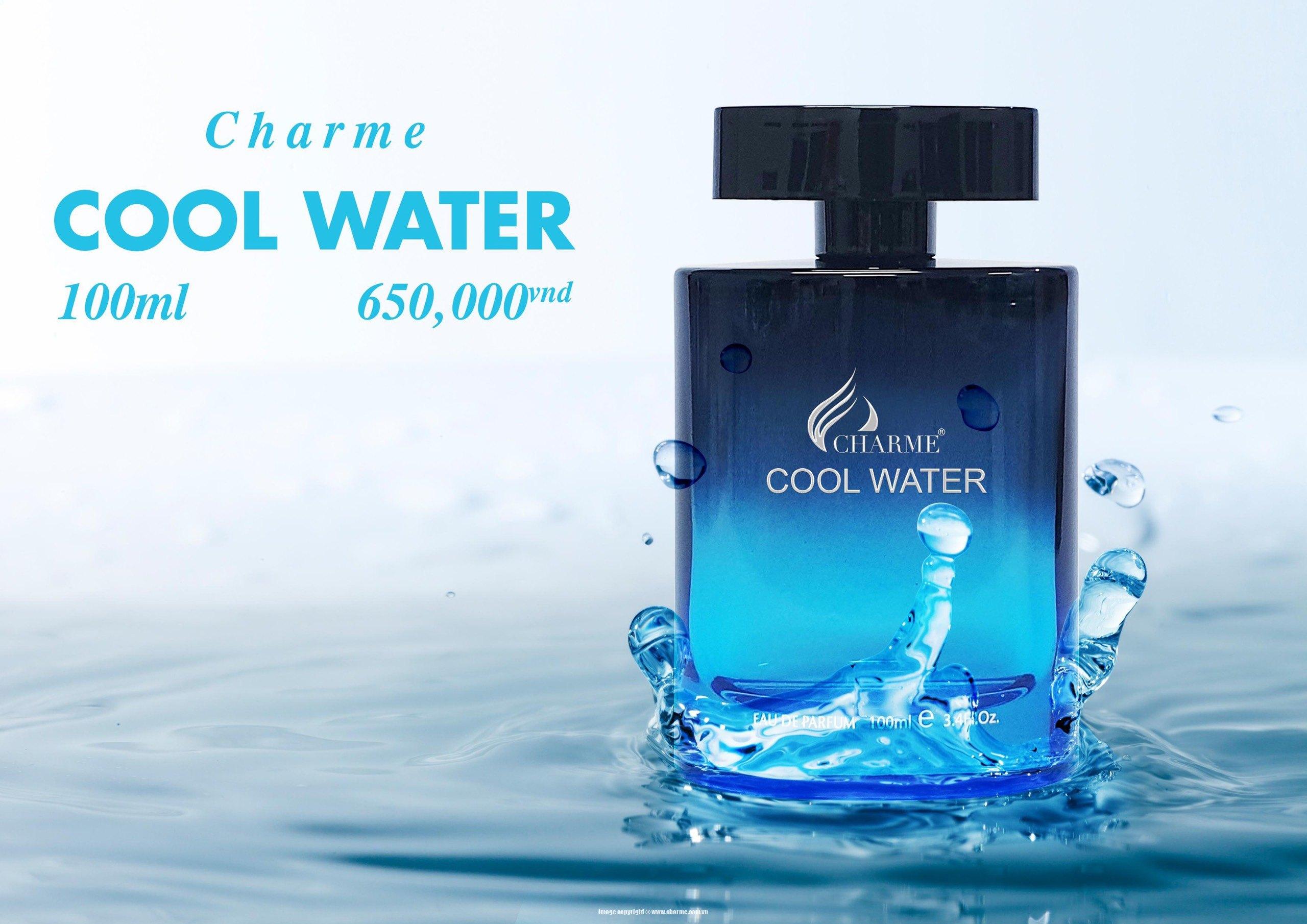 NƯỚC HOA NAM Charme Cool Water - “KOOL-QUÁ-CƠ”