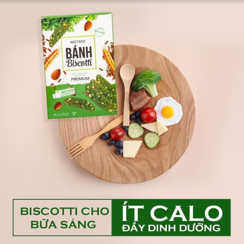 Hãy để việc ăn kiêng trở nên thú vị hơn với Bánh Biscotti Motree