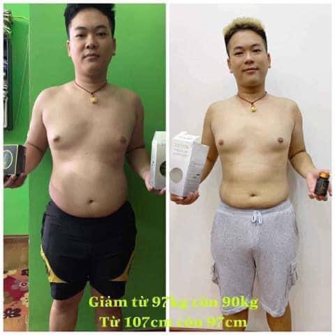 Go Detox - Combo giảm cân siêu xịn cho nam giới