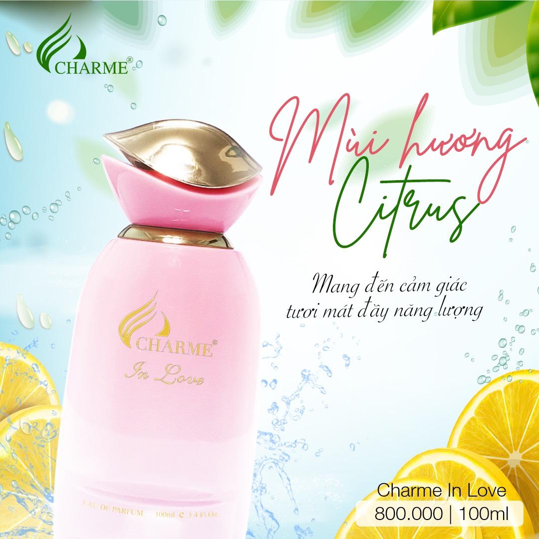 Nhóm hương citrus cho mùa hè của nữ