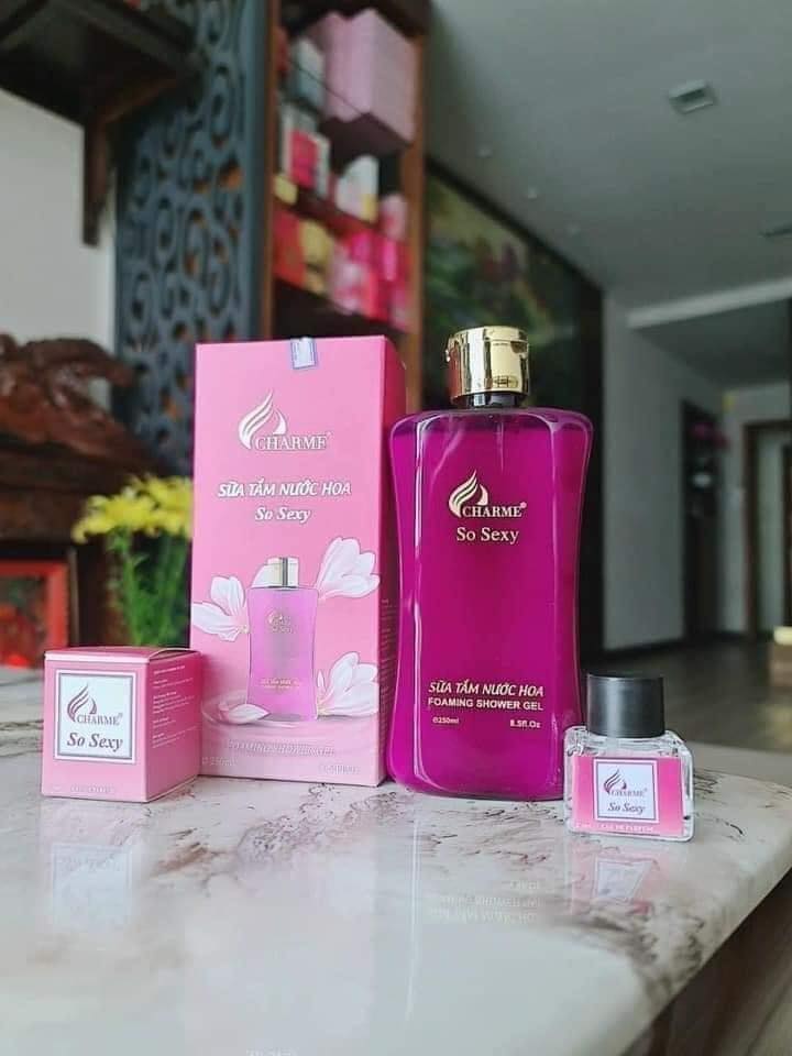 Sữa tắm Nước hoa Charme So Sexy 250ml