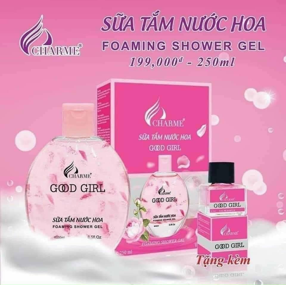 Sữa Tắm Nước hoa Charme Good Girl 250ml