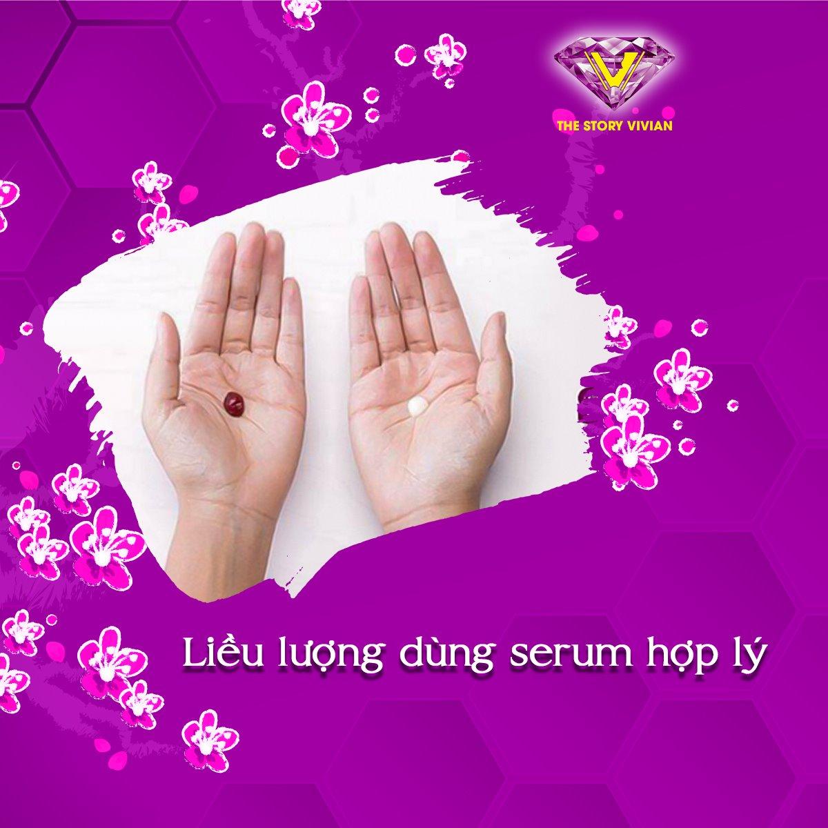 Serum trắng sáng trẻ hóa da The Story Vivian chính hãng