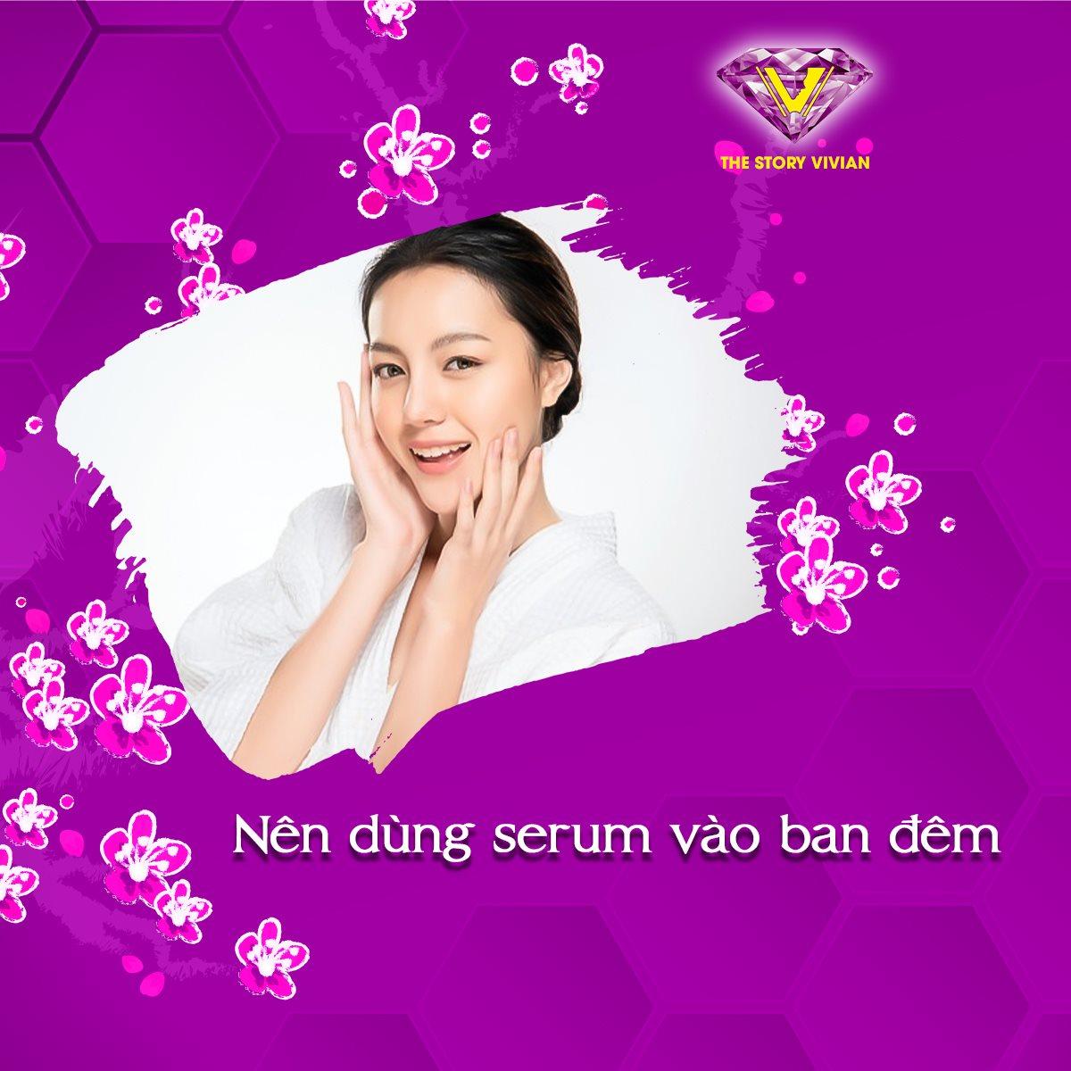 Serum trắng sáng trẻ hóa da The Story Vivian chính hãng