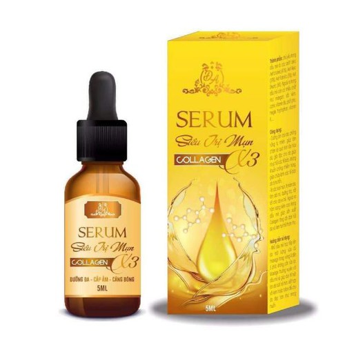 Serum trị mụn Collagen X3 chính hãng Mỹ Phẩm Đông Anh