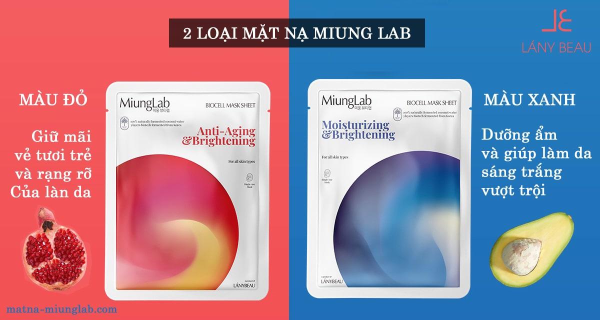 Mặt nạ Miung Lab phiên bản 2021 chính hãng