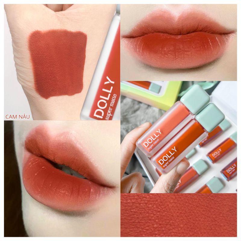 Son Kem Lì Dolly Super Matte chính hãng mua 1 tặng 1