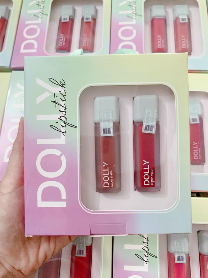 Son Kem Lì Dolly Super Matte chính hãng mua 1 tặng 1