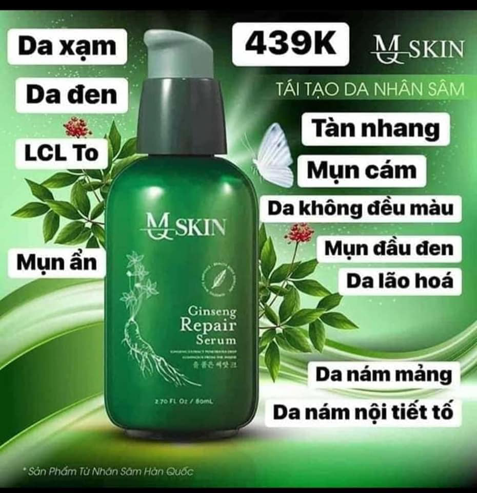 Serum thay da nhân sâm MQ Skin chính hãng