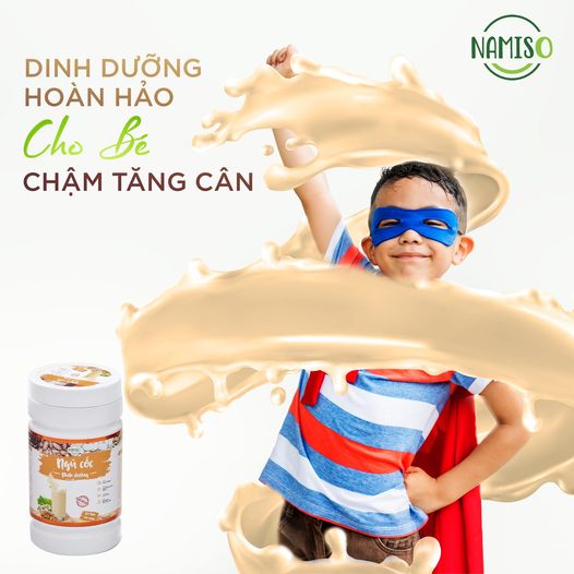 Ngủ cốc dinh dưỡng Namiso hoàn hảo cho bé