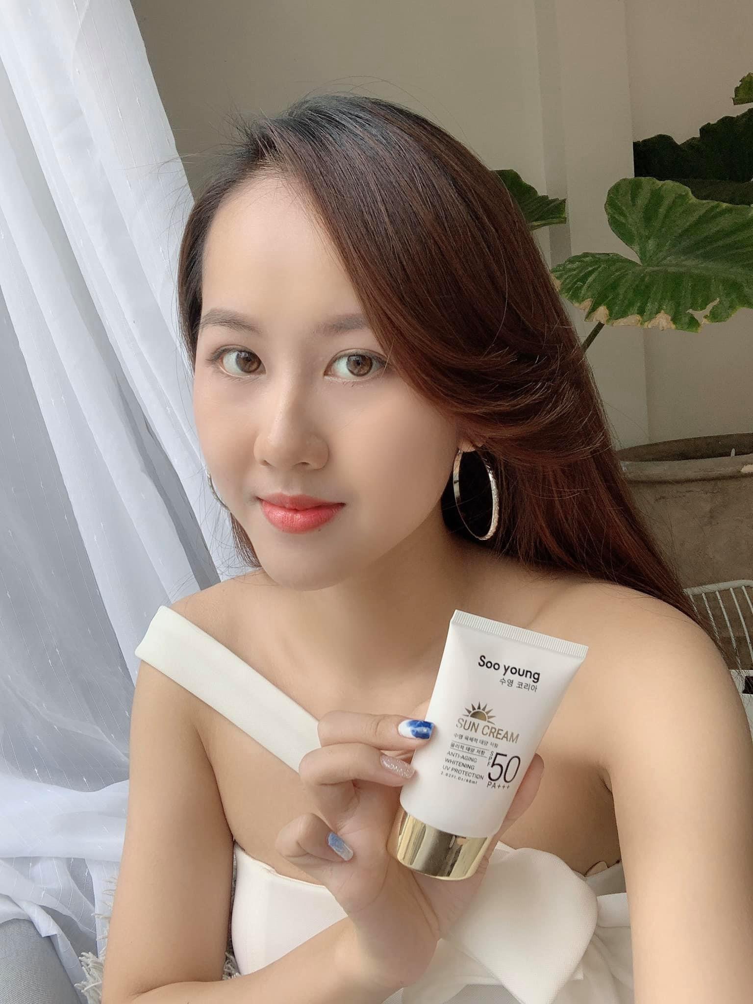 KEM CHỐNG NẮNG Mỹ phẩm SOO YOUNG