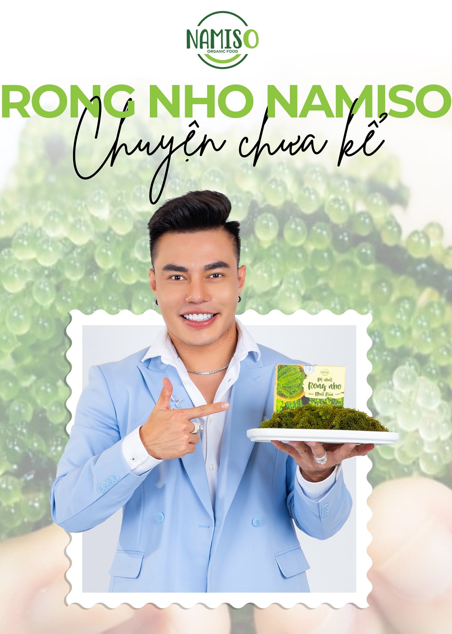 Vì Sao Bạn Nên Chọn Rong Nho NAMISO Nhật Bản?