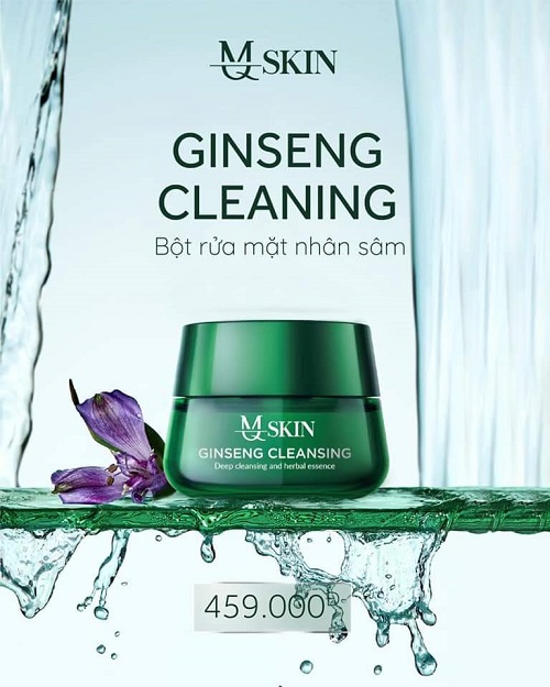 🍀🍀 Bột rửa mặt nhân sâm - nhuỵ hoa nghệ tây cao cấp MQ SKIN🍀🍀