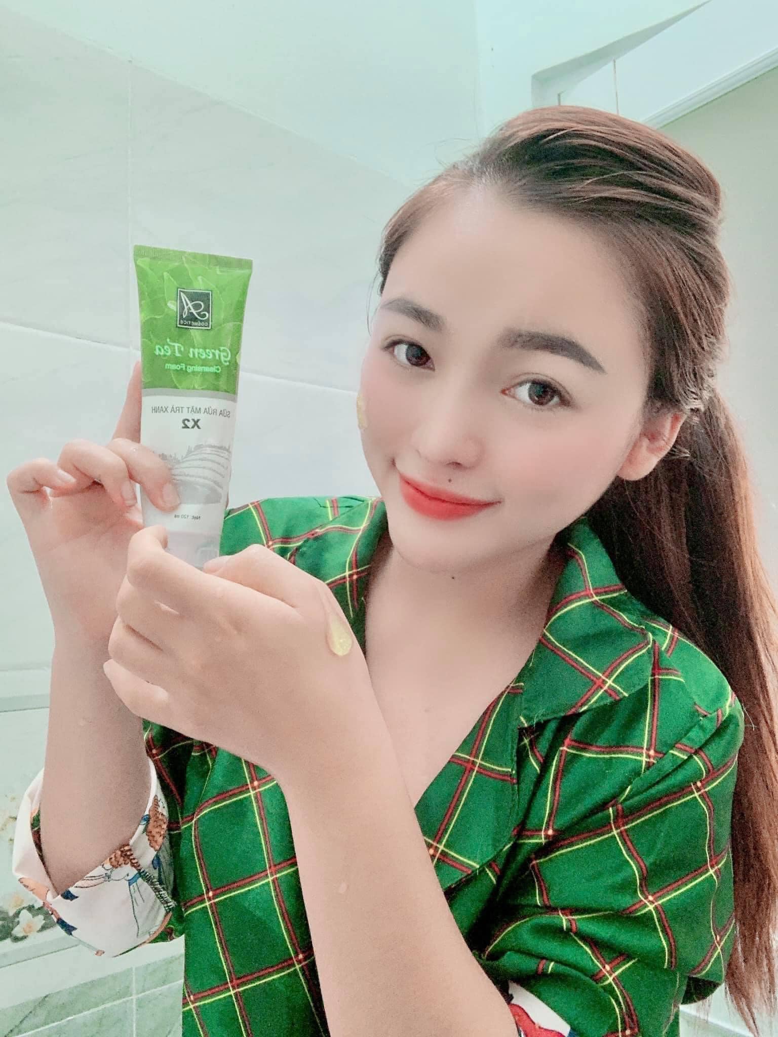 Sữa rửa mặt trà xanh A Cosmetics lựa chọn vô cùng quan trọng cho da mụn