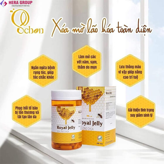 Có viên sữa ong chúa Royal Jelly Schon đừng thờ ơ với nội tiết tố nữ