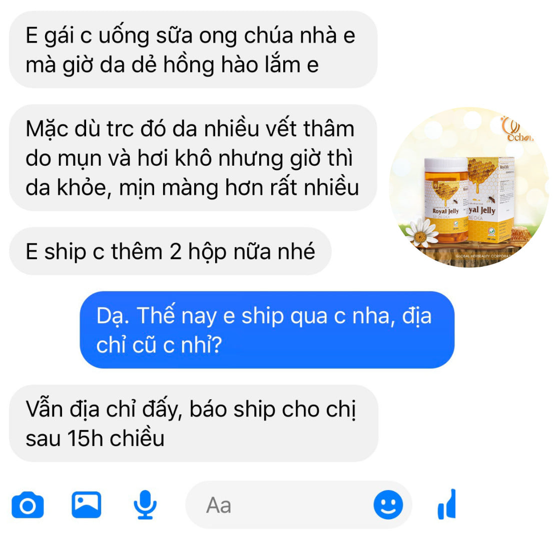 Cứu tinh cho làn da lão hoá viên uống sữa ong chúa Royal Jelly