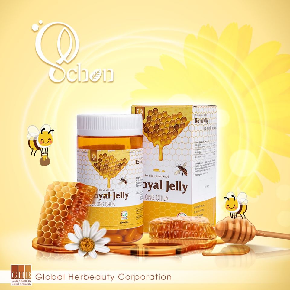 Gìn giữ sắc xuân - đánh bay sạm nám viên sữa ong chúa Royal Jelly