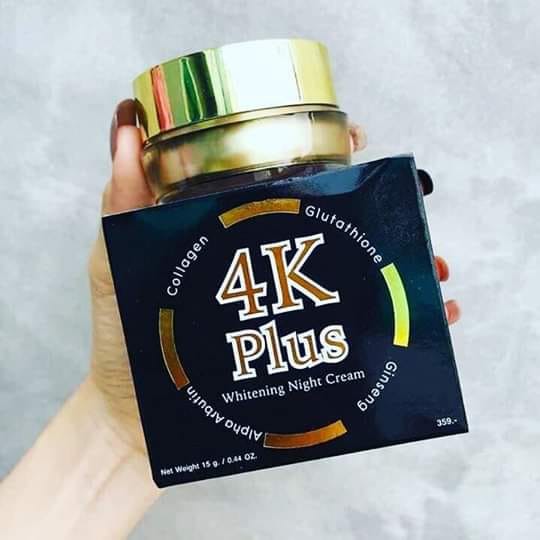 Kem 4k Plus Whitening Night Cream làm trẻ hóa làn da