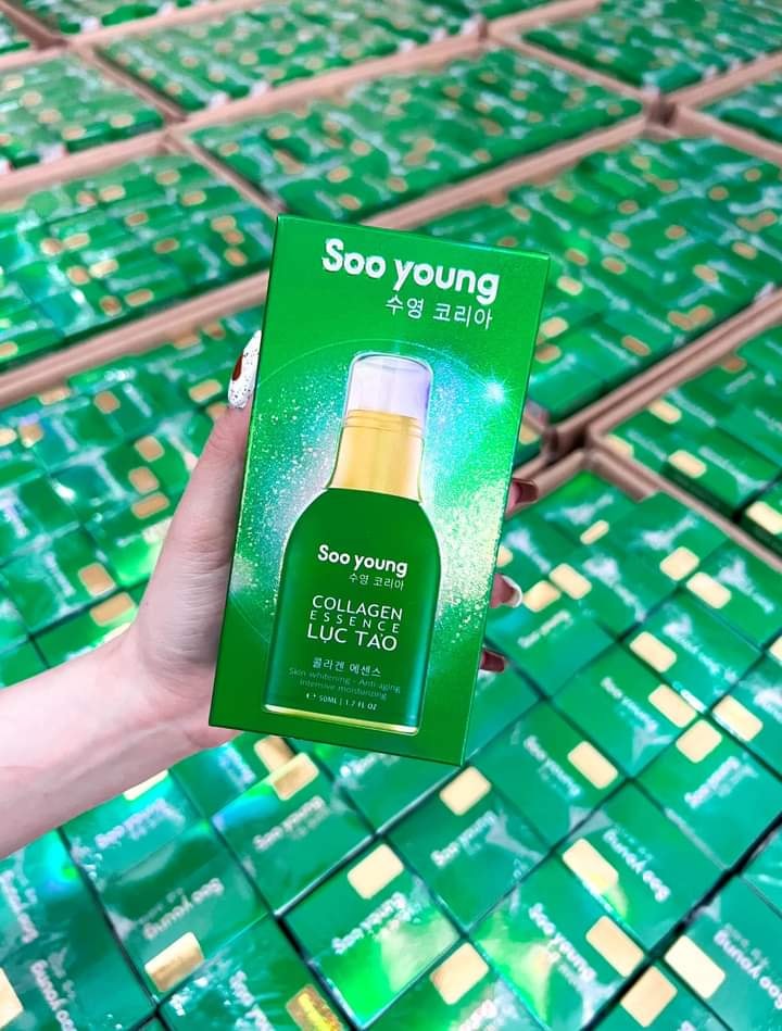 Tinh chất Collagen Lục tảo Soo Young Chính hãng