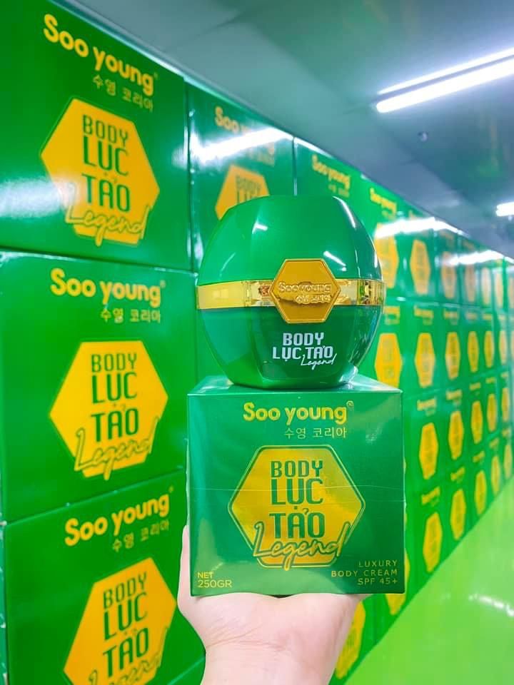 Kem Body Lục tảo Huyền Thoại Legend Soo Young 2022