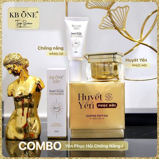 Kem Face Huyết Yến Phục Hồi Da Siêu Đỉnh Từ Nhà Kb One
